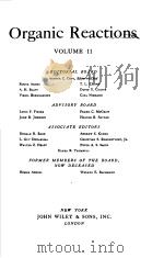 ORGANIC REACTIONS VOLUME 11（ PDF版）