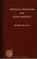 GENETICAL PRINCIPLES AND PLANT BREEDING WATKIN WILLIAMS PDF电子版封面