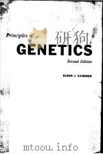 PRINCIPLES OF GENETICS SECOND EDITION PDF电子版封面 ELDON J.GARDNER