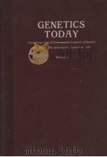 GENETICS TODAY VOLUME 3 PDF电子版封面 S.J.GEERTS