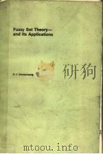 FUZZY SET THEORY AND ITS APPLICATIONS PDF电子版封面 0898381509 H.J.ZIMMERMANN