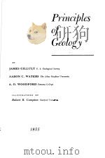 PRINCIPLES OF GEOLOGY PDF电子版封面 JAMES GILLULY U.S.GEOLOGICAL S