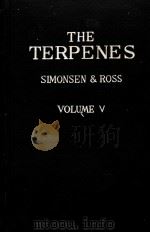 THE TERPENES VOLUME V PDF电子版封面 THE LATE SIR JOHN SIMONSEN