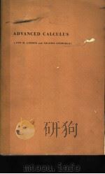 ADVANCED CALCULUS PDF电子版封面 LYNN H.LOOMIS AND SHLOMO STERN