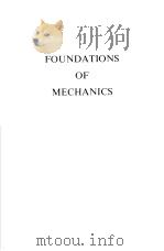 FOUNDATIONS OF MECHANICS PDF电子版封面 JERROLD E.MARSDEN