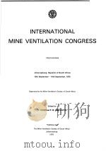 INTERNATIONNAL MINE VENTILATION CONGRESS PROCEEDINGS PDF电子版封面 0620024585 R.HEMP AND F.H.LANCASTER