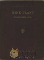 MINE PLANT PDF电子版封面