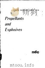PROPELLANTS AND EXPLOSIVES PDF电子版封面 0815505566 RONALD W.JAMES