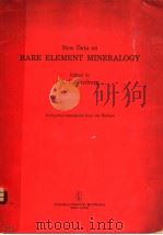 NEW DATA ON RARE ELEMENT MINERAOLGY（ PDF版）