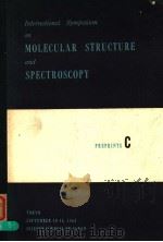 INTERNATIONAL SYMPOSIUM ON MOLECULAR STRUCTURE AND SPECTROSCOPY PREPRINTS C（ PDF版）