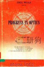 PROGRESS IN OPTICS VOLUME 15 PDF电子版封面 E.SOLF