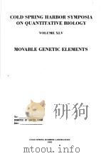 COLD SPRING HARBOR SYMPOSIA ON QUANTITATIVE BIOLOGY VOLUME XLV PDF电子版封面