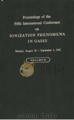 IONIZATION PHENOMENA IN GASES VOLUME 2 PDF电子版封面 H.MAECKER