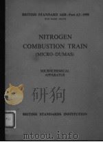 NITROGEN COMBUSTION TRAIN (MICRO-DUMAS)（ PDF版）