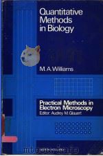 QUANTITATIVE METHODS IN BIOLOGY PDF电子版封面 0720442508 M.A.WILLIAMS
