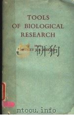 TOOLS OF BIOLOGICAL RESEARCH PDF电子版封面 HEDLEY J.B.ATKINS