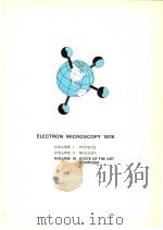 ELECTRON MICROSCOPY 1978 VOLUME 2:STATE OF ART SYMPOSIA PDF电子版封面 J.M.STURGESS