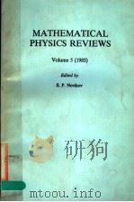 MATHEMATICAL PHYSICS REVIEWS VOLUME 5(1985) PDF电子版封面 S.P.NOVIKOV