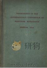 PROCEEDINGS OF THE INTERNATIONAL CONFERENCE ON ELECTRON MICROSCOPY（ PDF版）