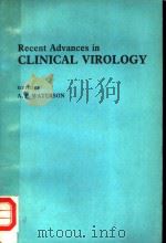 RECENT ADVANCES IN CLINICAL VIROLOGY PDF电子版封面 A.P.WATERSON
