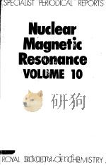 NUCLEAR MAGNETIC RESONANCE VOLUME 10 PDF电子版封面 0851863329 G.A.WEBB