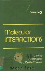 MOLECULAR INTERACTIONS  VOLUME 3（ PDF版）