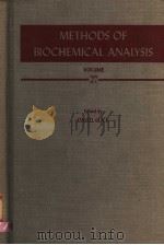 METHODS OF BIOCHEMICAL ANALYSIS  VOLUME 27（1981年 PDF版）