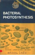 BACTERIAL PHOTOSYNTHESIS PDF电子版封面 HOWARD GEST ANTHONY ANS PIETR
