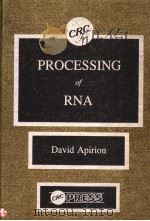 PROCESSING OF PNA PDF电子版封面 0849365104 DAVID APIRION