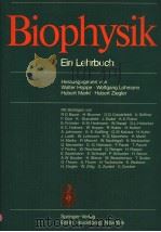 BIOPHYSIK EIN LEHRBUCH PDF电子版封面 3540074740