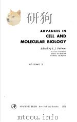 ADVANCES IN CELL AND MOLECULAR BIOLOGY  VOLUME 2（ PDF版）