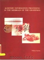 AUDITORY INFORMATION PROCESSING IN THE MIDBRAIN OF THE GRASSFROG PDF电子版封面 PROEFSCHRIFT