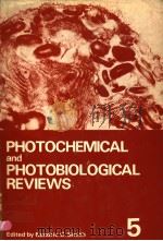 PHOTOCHEMICAL AND PHOTOBIOLOGICAL REVIEWS VOLUME 5 PDF电子版封面 0306403609 KENDRIC C.SMITH