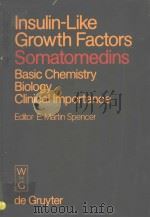 INSULIN-LIKE GROWTH FACTORS SOMATOMEDINS BASIC CHEMISTRY BIOLOGY CLINICAL IMPORTANCE PDF电子版封面 3110095629