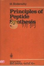 PRINCIPLES OF PEPTIDE SYNTHESIS PDF电子版封面 3540123954 M.BODANSZKY