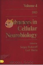 ADVANCES IN CELLULAR NEUROBIOLOGY VOLUME 4（ PDF版）