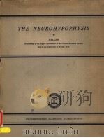 THE NEUROHYPOPHYSIS PDF电子版封面 H.HELLER