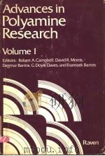ADVANCES IN POLYAMINE RESEARCH VOLUME I（1978 PDF版）