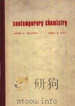CONTEMPORARY CHEMISTRY 1976 PDF电子版封面 JOHN E.HEARST AND JAMES B.IFFT
