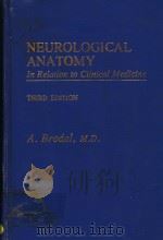 NEUROLOGICAL ANATOMY IN RELATION TO CLINICAL MEDICINE THIRD EDITION PDF电子版封面 0195026942 A.BRODAL