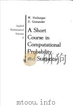 A COURSE IN COMPUTATIONAL PROBABILITY AND STATISTICS WITH 35 LLLUSTRATIONS PDF电子版封面 0387900292 W.FRELBERGER U.GRENANDER