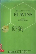 REACTIVITY OF FLAVINS PDF电子版封面 KUNIO YAGI