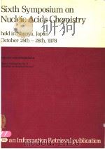 SIXTH SYMPOSIUM ON NUCLEIC ACIDS CHEMISTRY NO.5 PDF电子版封面