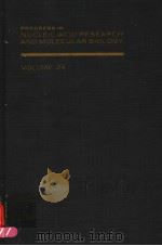 NUCLEIC ACID RESEARCH AND MOLECULAR BIOLOGY  VOLUME 24（ PDF版）