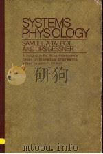 SYSTEMS PHYSIOLOGY PDF电子版封面 0471844152