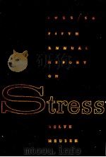 FIFTH ANNUAL REPORT ON STRESS 1955/56 PDF电子版封面