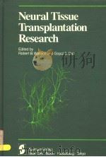 NEURAL TISSUE TRANSPLANTATION RESEARCH PDF电子版封面 0387908331 ROBERT B.WALLACE AND GOPAL D.D