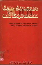 GENE STRUCTURE AND EXPRESSION PDF电子版封面 0814203213