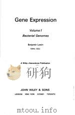 GENE EXPRESSION VOLUME 1 BACTERIAL GENOMES（ PDF版）
