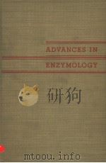 ADVANCES IN ENZYMOLOGY AND RELATED SUBJECTS OF BIOCHEMISTRY VOLUME Ⅺ PDF电子版封面 F.F.NORD